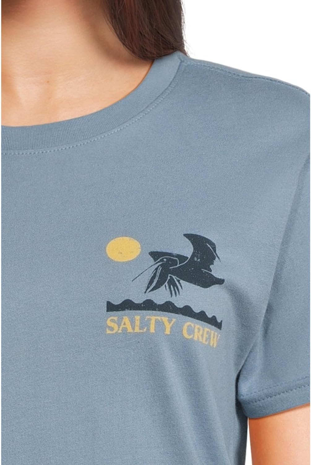 Salty Crew Womens Lunch Time Boyfriend Tee - Image 4