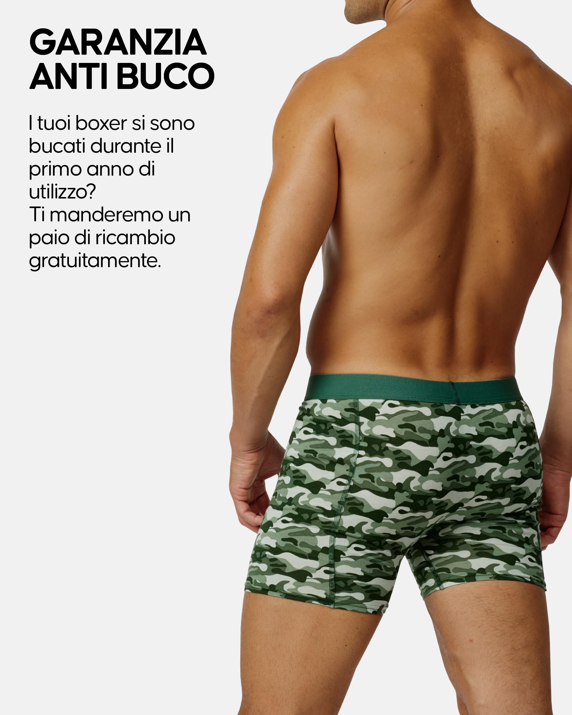 DANISH ENDURANCE Boxer Uomo Cotone Elasticizzato, Boxer a Pantaloncino Comodi e Traspiranti, Cuciture Piatte, con o Senza Patta Frontale, 3 o 10 Paia