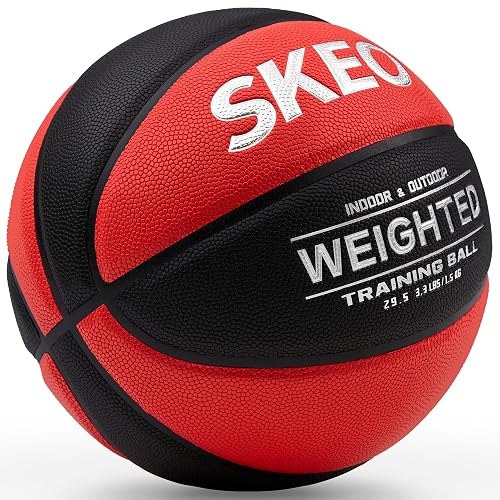 SKEO Weighted Basketball, 2.2/3/3.3LBS 28.5"/29.5" Trainer Heavy Basketballs Made of