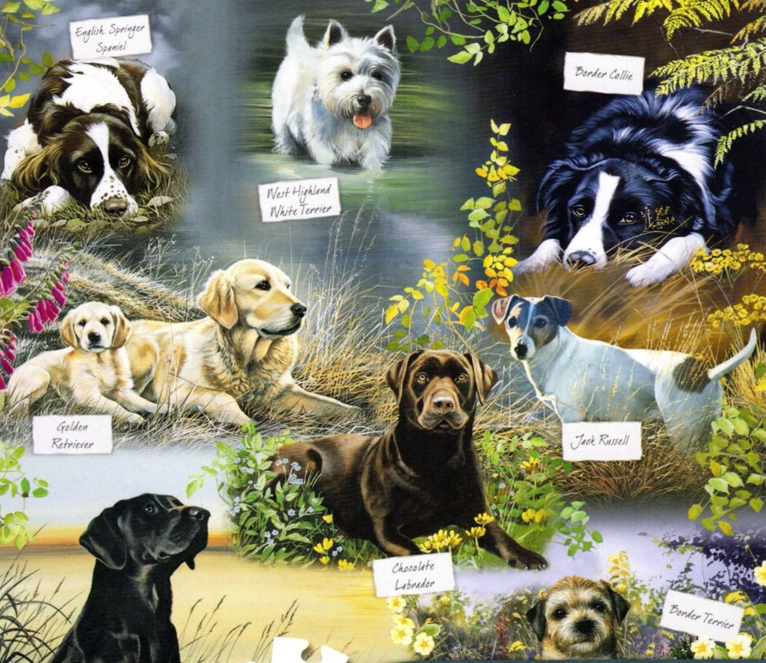 Man's Best Friend 1000 Piece Puzzle