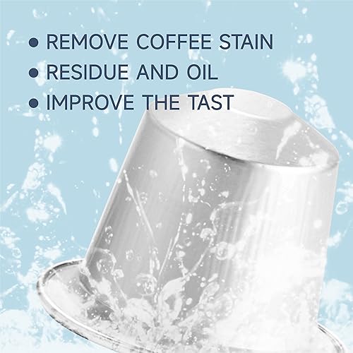 Miniatura 7 de Cápsula de limpieza compatible con máquina Nespresso, 6 cápsulas de limpieza para cafetera Nespresso Originaline, solución de descalcificación