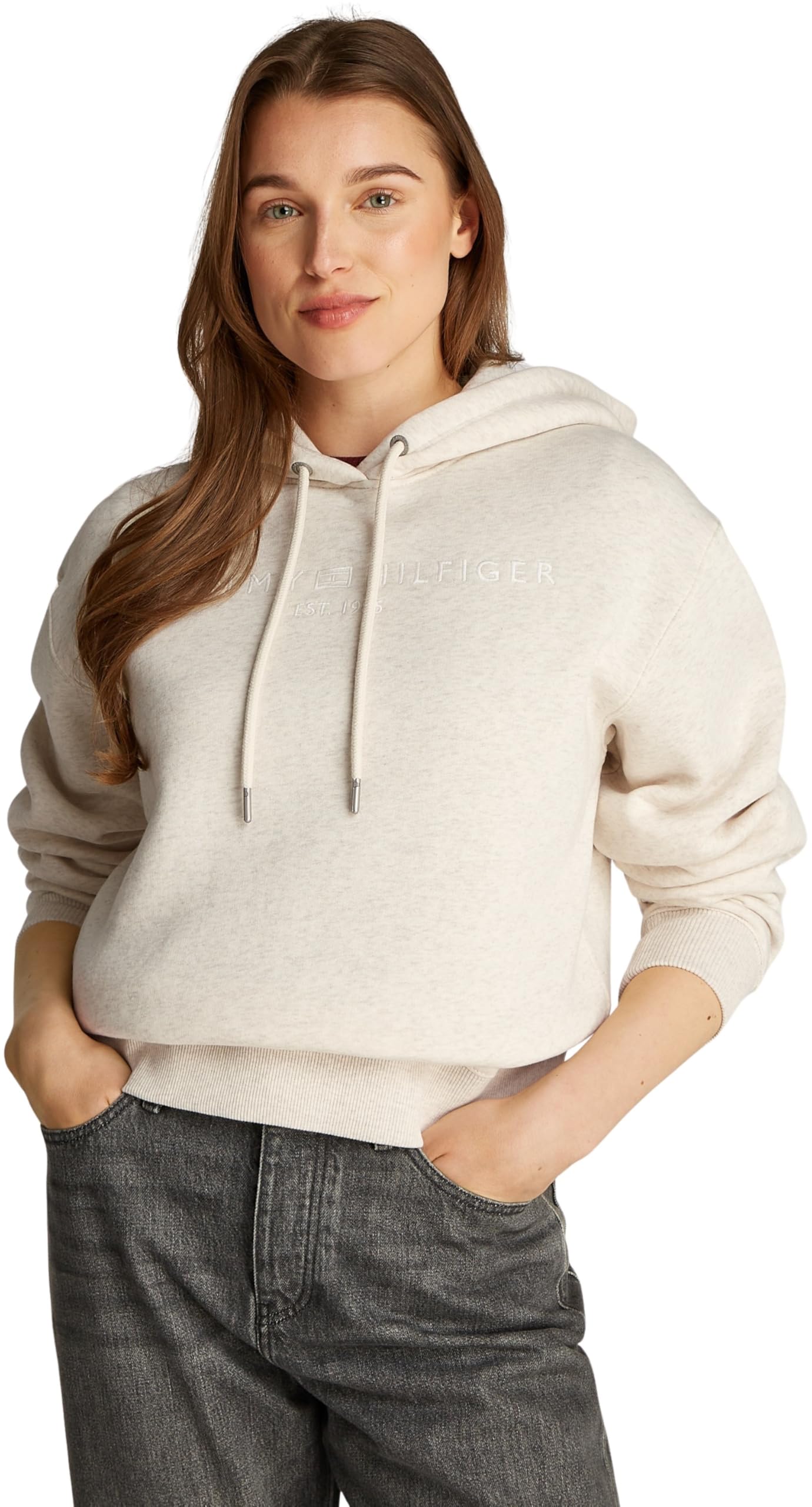 Tommy Hilfiger Sweatshirt Beige Regular Fit XL