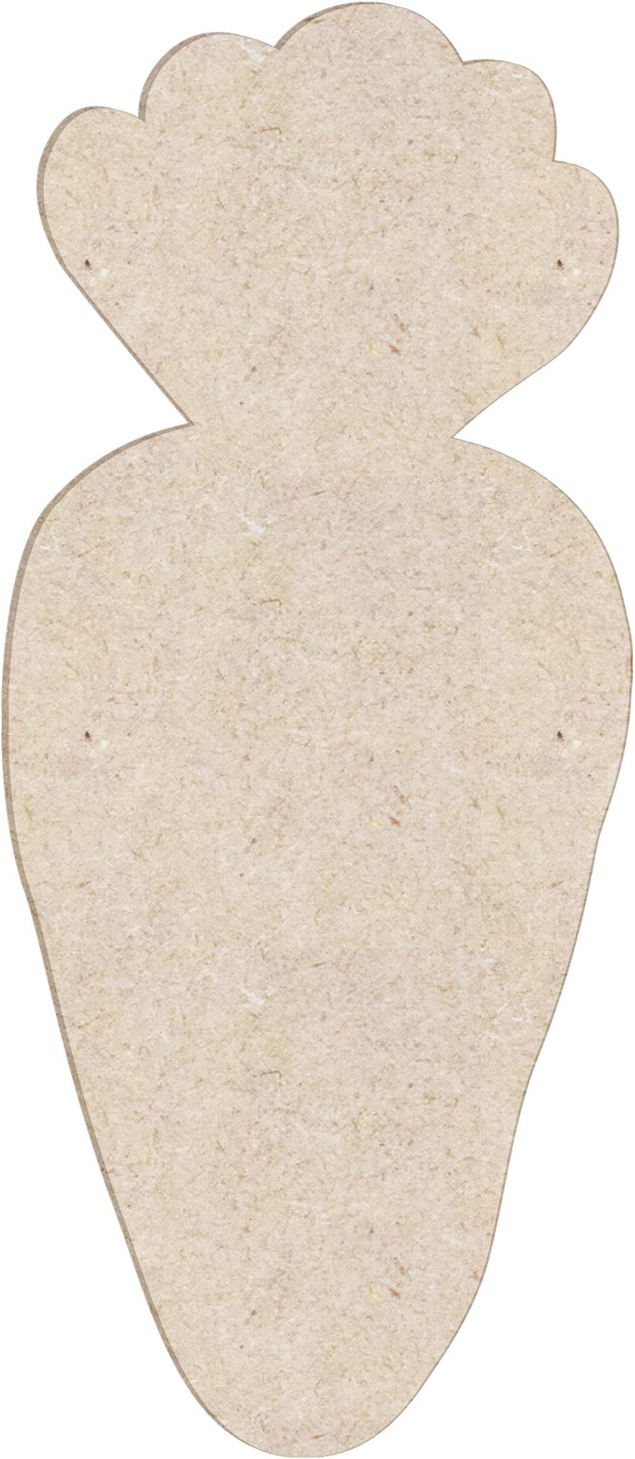 20" Easter Carrot Unfinished Wood Cutout Shape