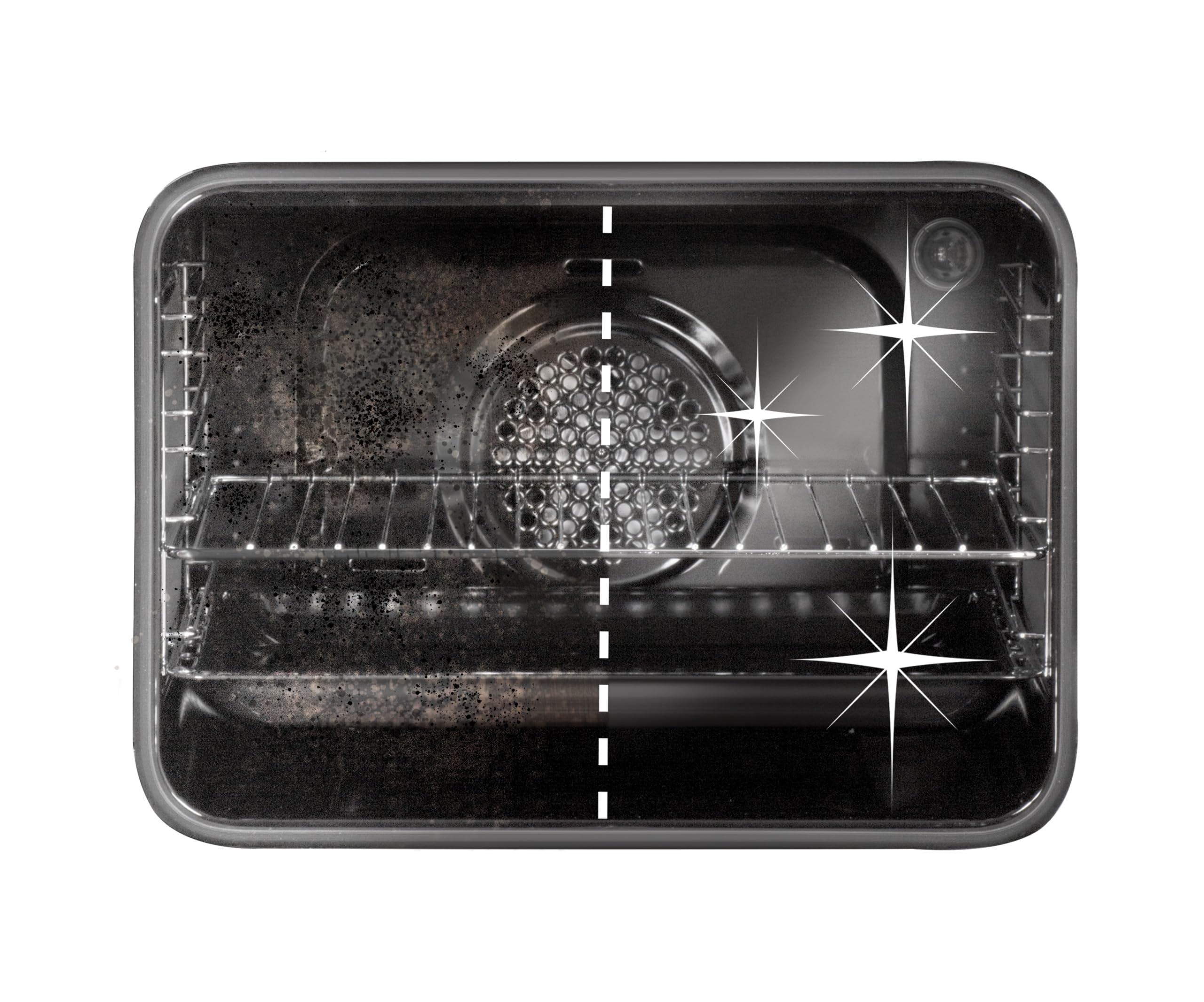 Schneider SCCG64DO-BM - Cuisinière double four 4 feux gaz Black mat - 4