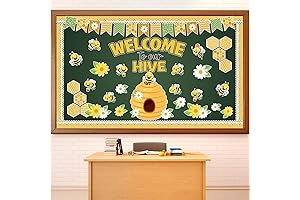 77 Pcs Bee Bulletin Board Decorations