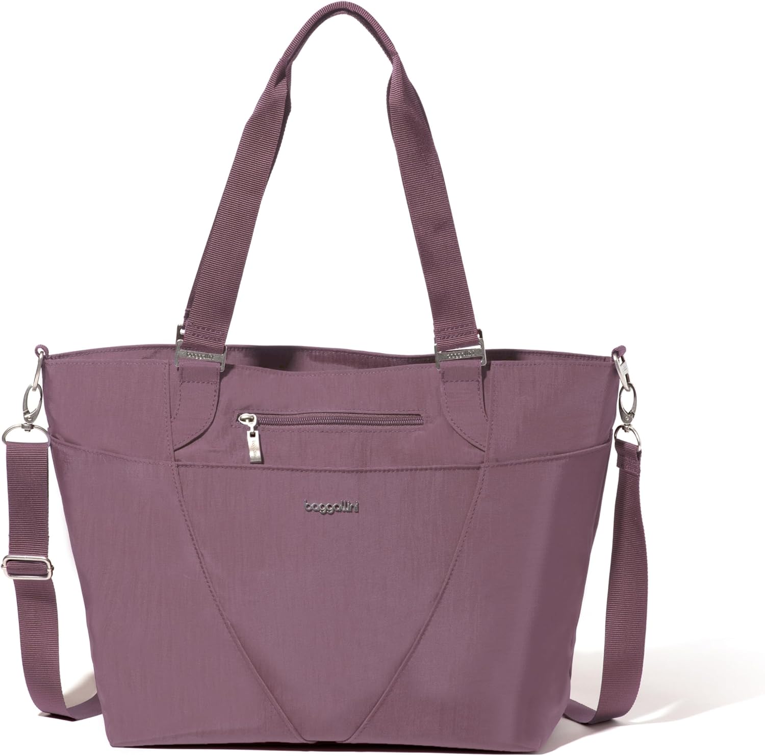 Baggallini Avenue Tote - 12x18 Laptop Tote Bag for Women - Lightweight Work Travel Carry On Bag