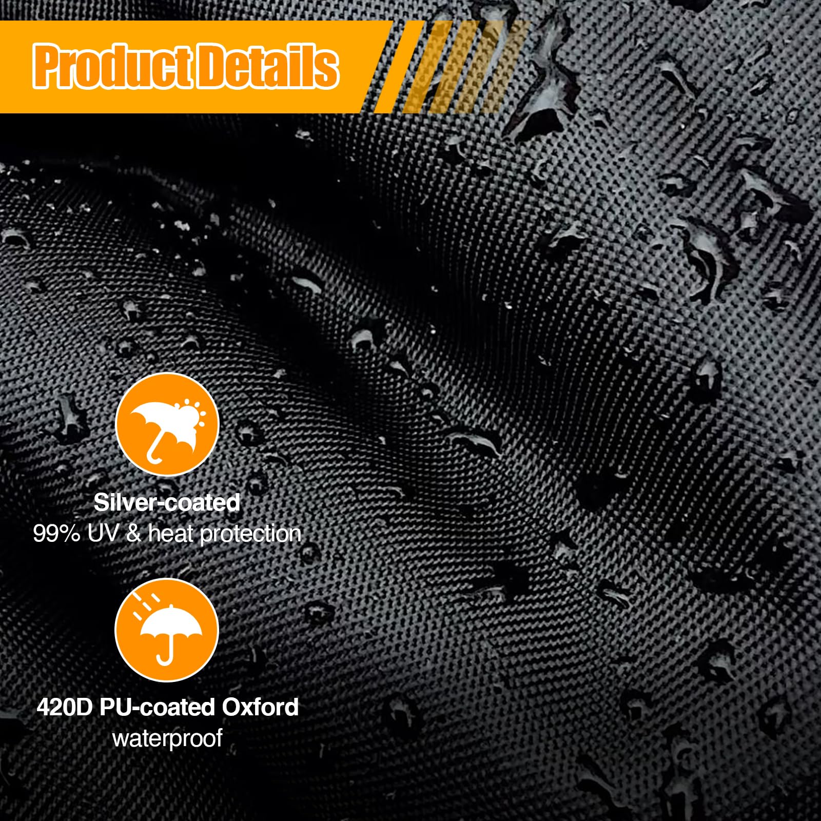 Housse de protection imperméable pour moto Can-Am Ryker – Protection contre la pluie et le soleil – Bâche anti-poussière pour vélo d'extérieur