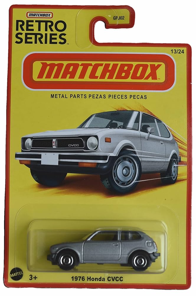 ★商談中★　5010 マッチボックス 1976年 ホンダシビックCVCC Amazon.com: Matchbox 1976 Hon-da CVCC - red - 21/100 : Toys