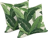 Vista 103 de LVTXIII - Juego de fundas para cojines de sofá, patio o sillón de exteriores, cuadradas y decorativas, 2 unidades de 16" x 16", sin relleno