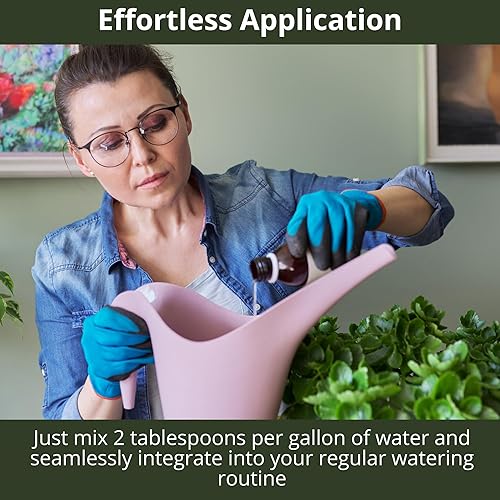 Vista 40 de Fertilizante orgánico prémium de anturio de algas marinas – Alimento líquido para plantas de algas marinas – Potenciador de suelo rico en nutrientes