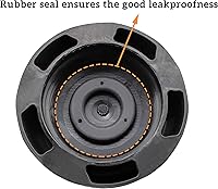 Vista 4 de SAUTVS Tapa del depósito de combustible para Polaris & Can Am ATV/UTV, tapa de gasolina para Polaris Sportsman General Ranger RZR 800 900 1000