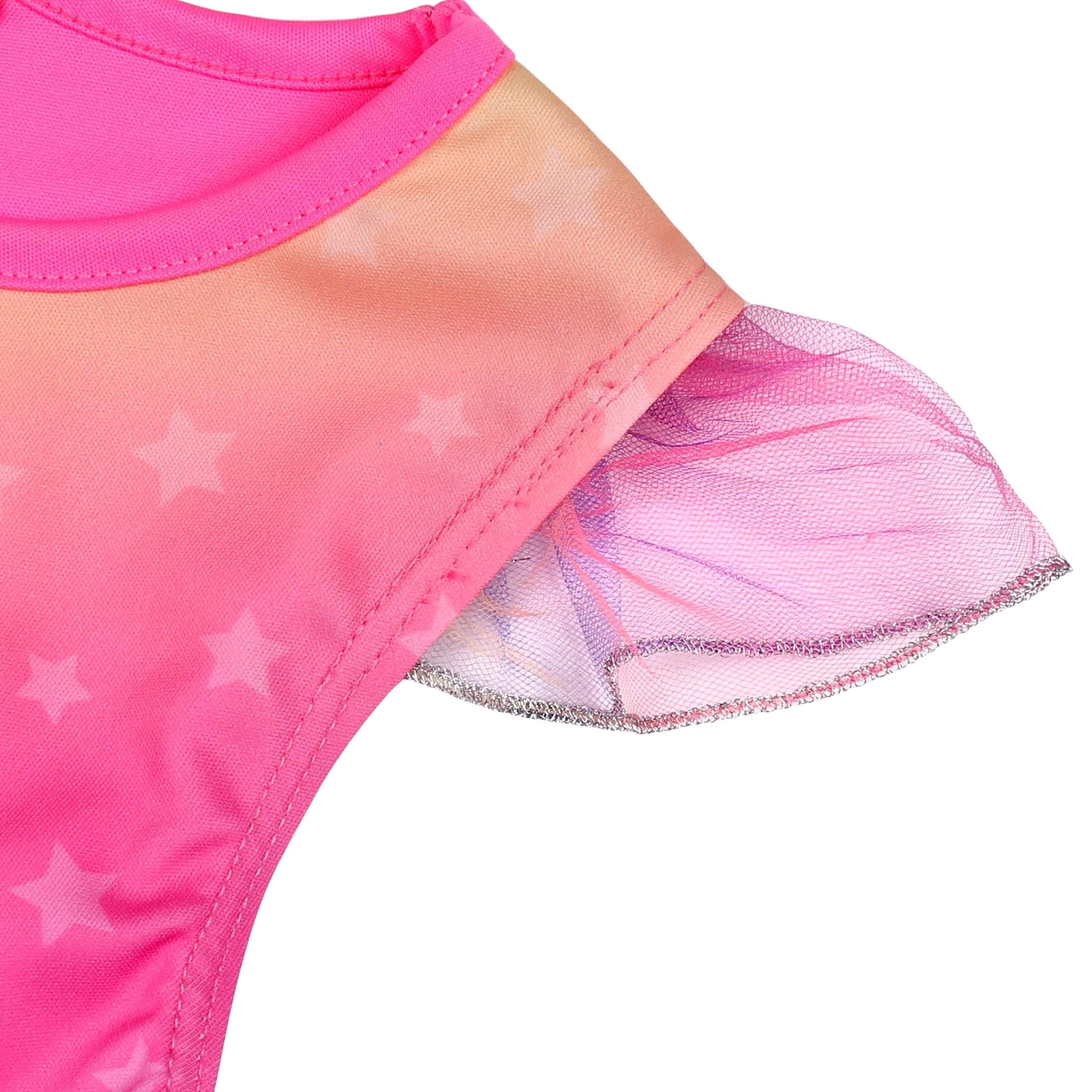 Paw Patrol Skye vestido de manga corta de tul para niña