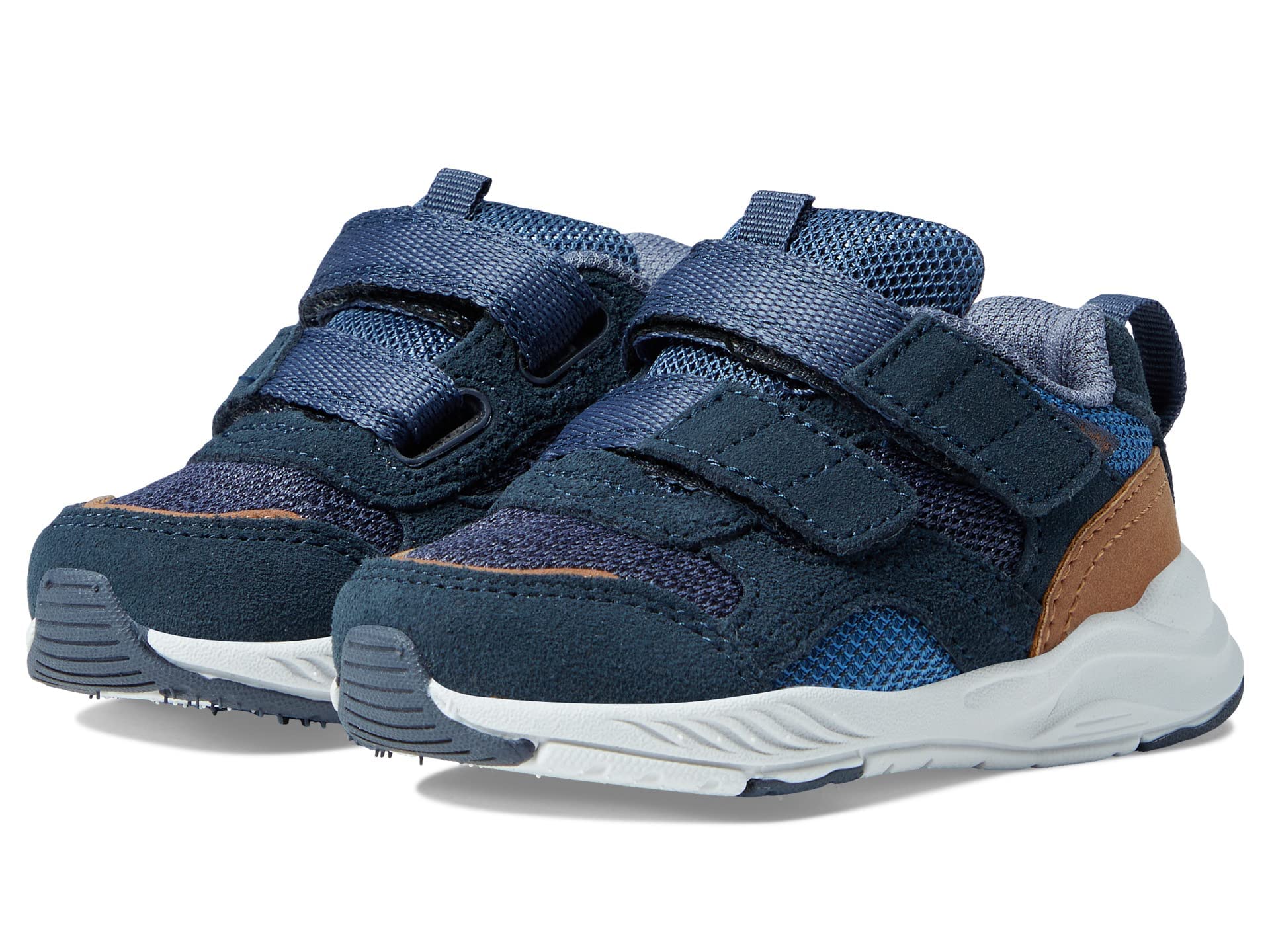 (Size 7XW)Stride Rite Unisex-Child M2p Brighton-Adapt Athletic Sneaker