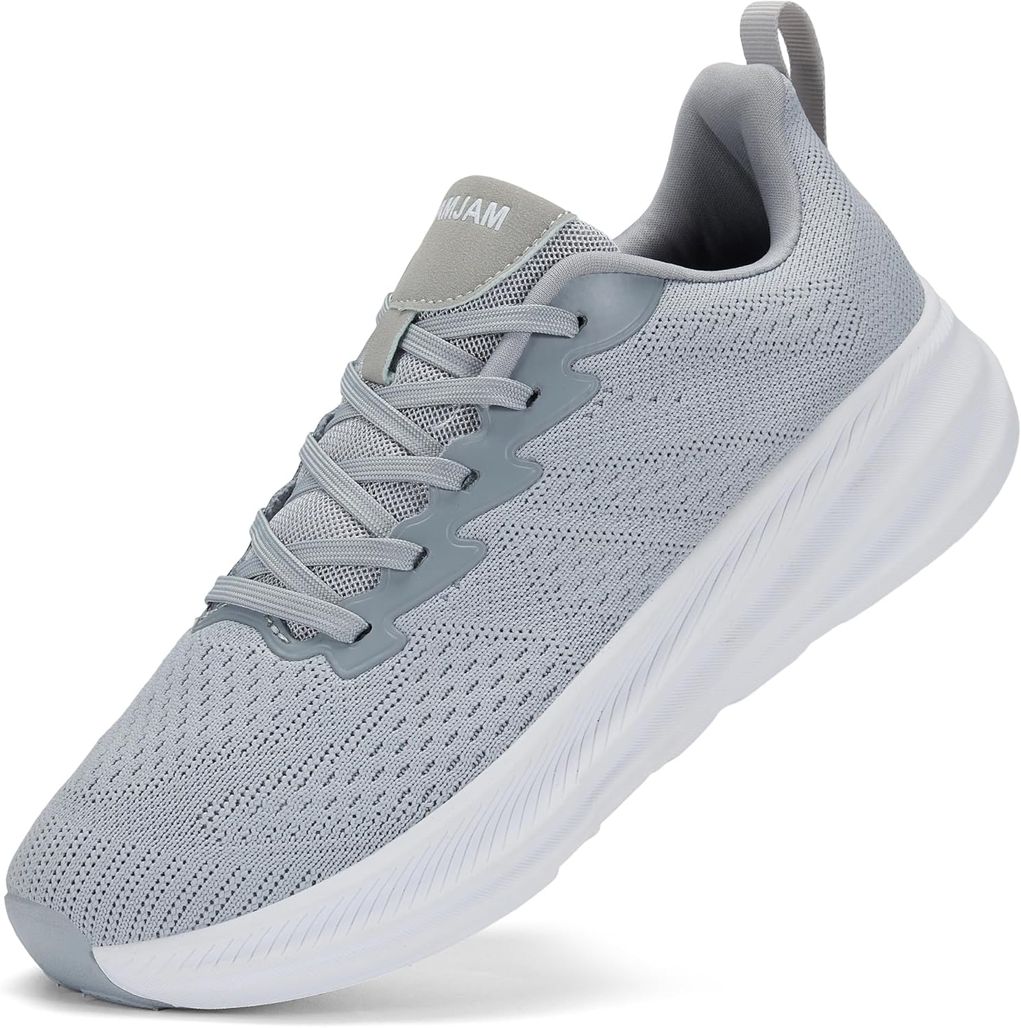 VAMJAM Men's Wide Running Shoes with Wide Toe Box Slip On Cushioned Breathable Athletic Tennis Sneakers Comfortable Lightweight Casual Walking Shoes - Image 4