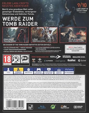 Shadow of the Tomb Raider Definitive Edition (PS4)