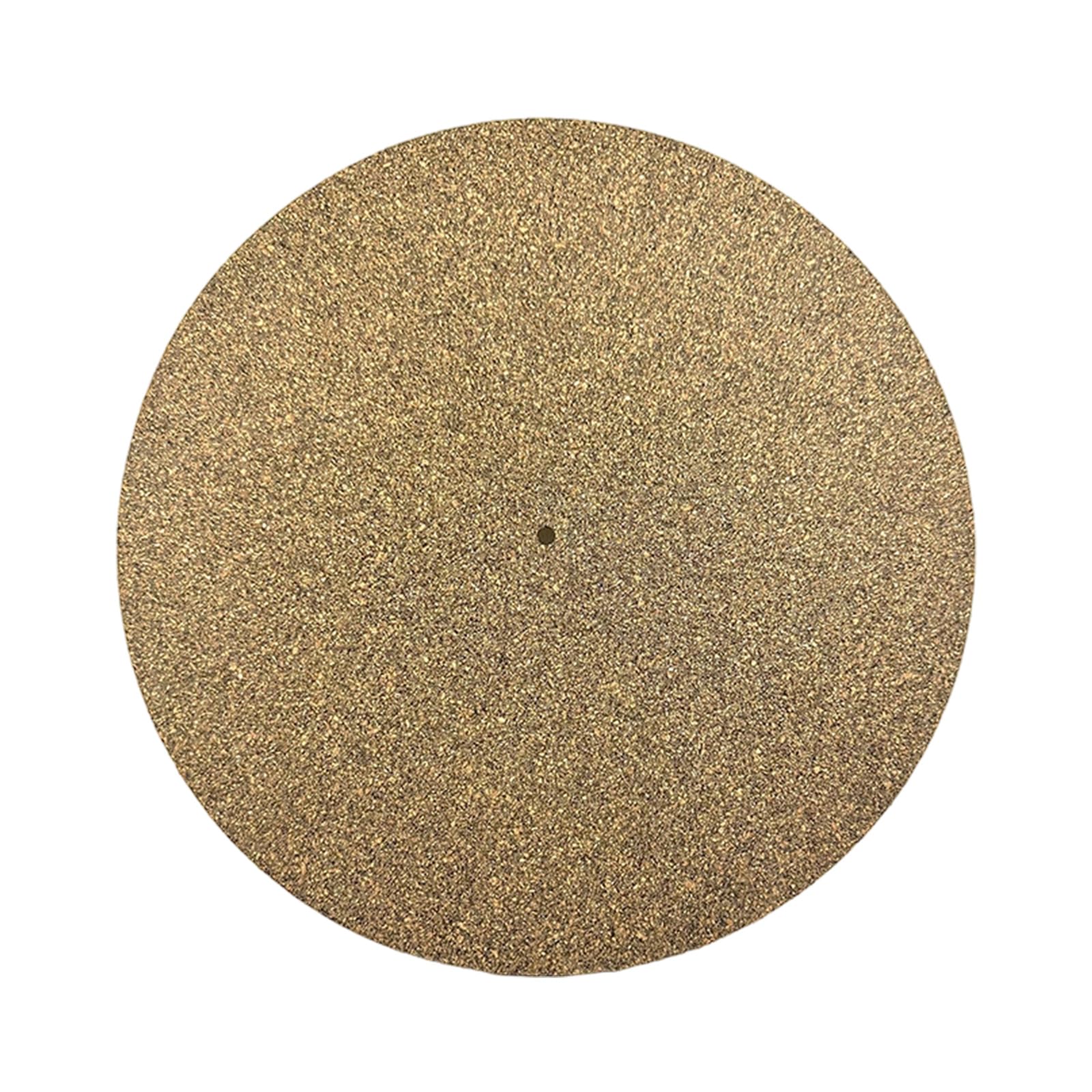 HZBB 12inch Cork Turntable Platter Mat Vibrational Reduction Resistant Record Pad for Player Accessories Cork Player Pad