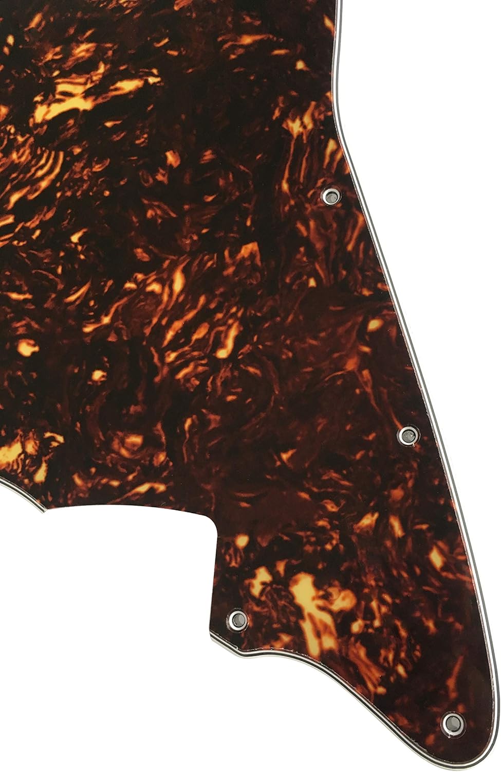 For Japan Jazzmaster Blank Guitar Pickguard Scratch Plate (4 Ply Brown Tortoise)
