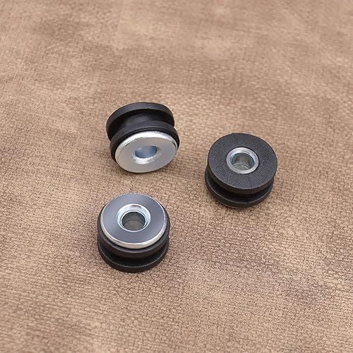 Miniatura 7 de SING F LTD Juego de 20 arandelas de goma M6 para motocicleta, piezas de carenado, arandela amortiguadora, cojín de alivio de presión, universal para