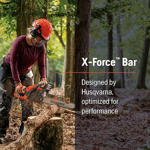 Miniatura 3 de Husqvarna Barra de motosierra X-Force, plata