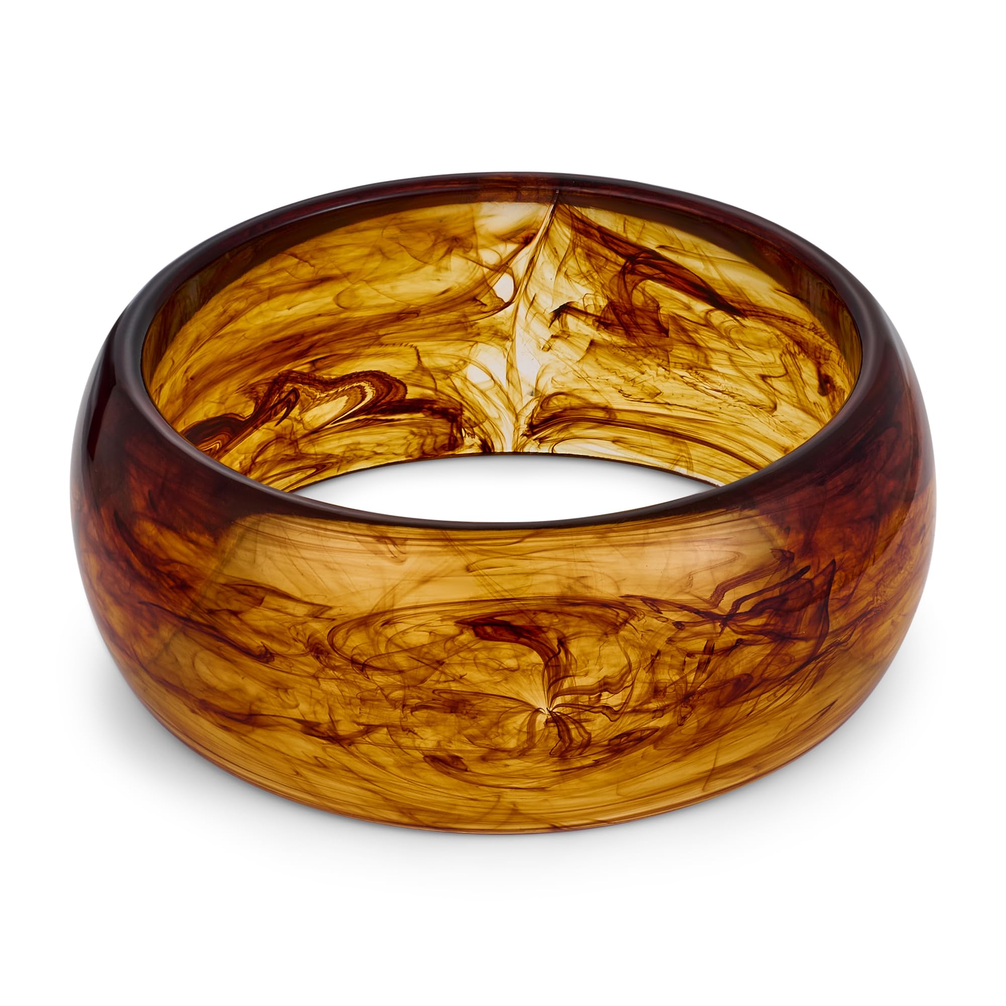Chunky Acrylic Bangles Bracelets For Women Geometric Acrylic Resin Acetate Mottled Wide Bangle Bracelet Statement Colorful Bangles for Party