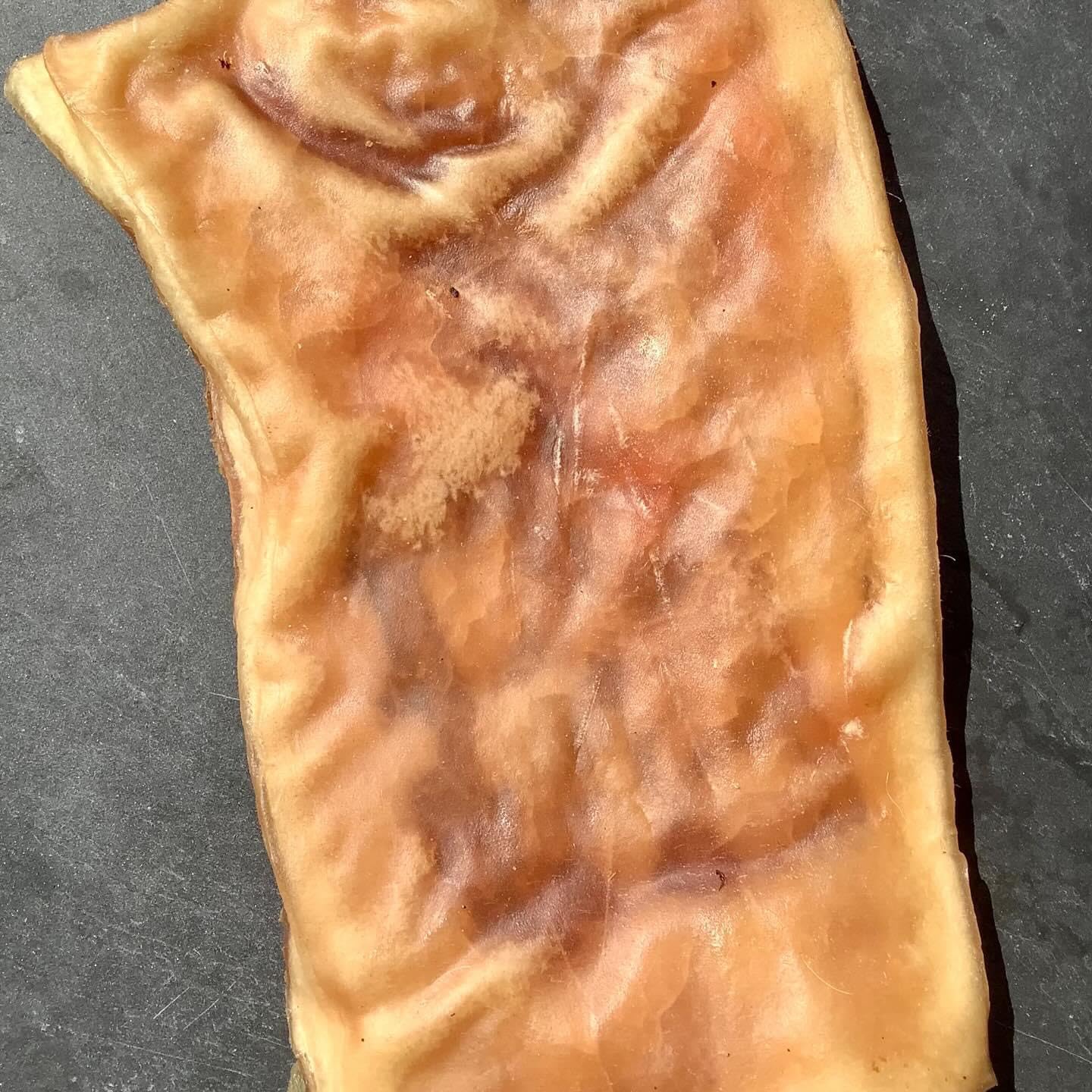 Rinderkopfhautplatten,2000g, Rinderkopfhautplatten getrocknet, Naturkauartikel aus Deutscher Herstellung, Premium Kausnack, ohne Chemie hergestellt