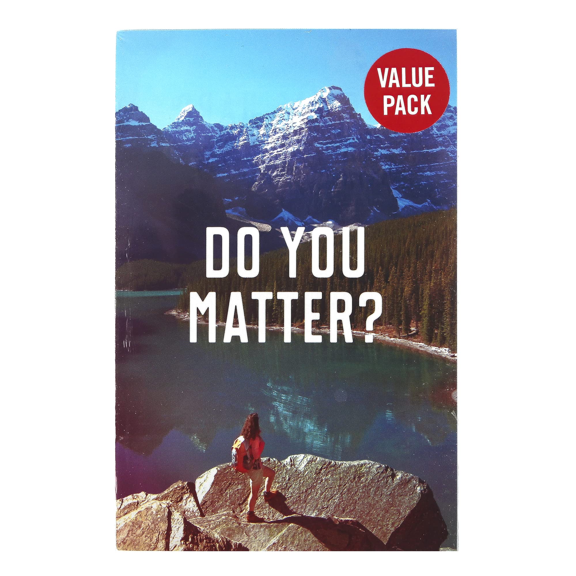 SALT & LIGHT, Do You Matter Gospel Tracts, 5 1/4 x 3 1/2 inches, Set of 50 Tracts