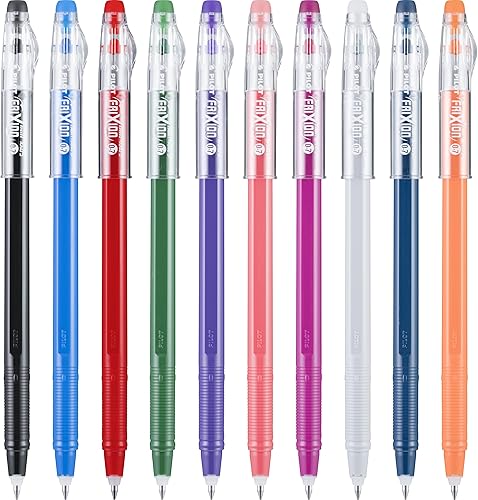 Miniatura 5 de PILOT Bolígrafos de tinta de gel borrable Frixion ColorSticks, punta fina (0,7 mm), surtidos, 10 unidades (32454)