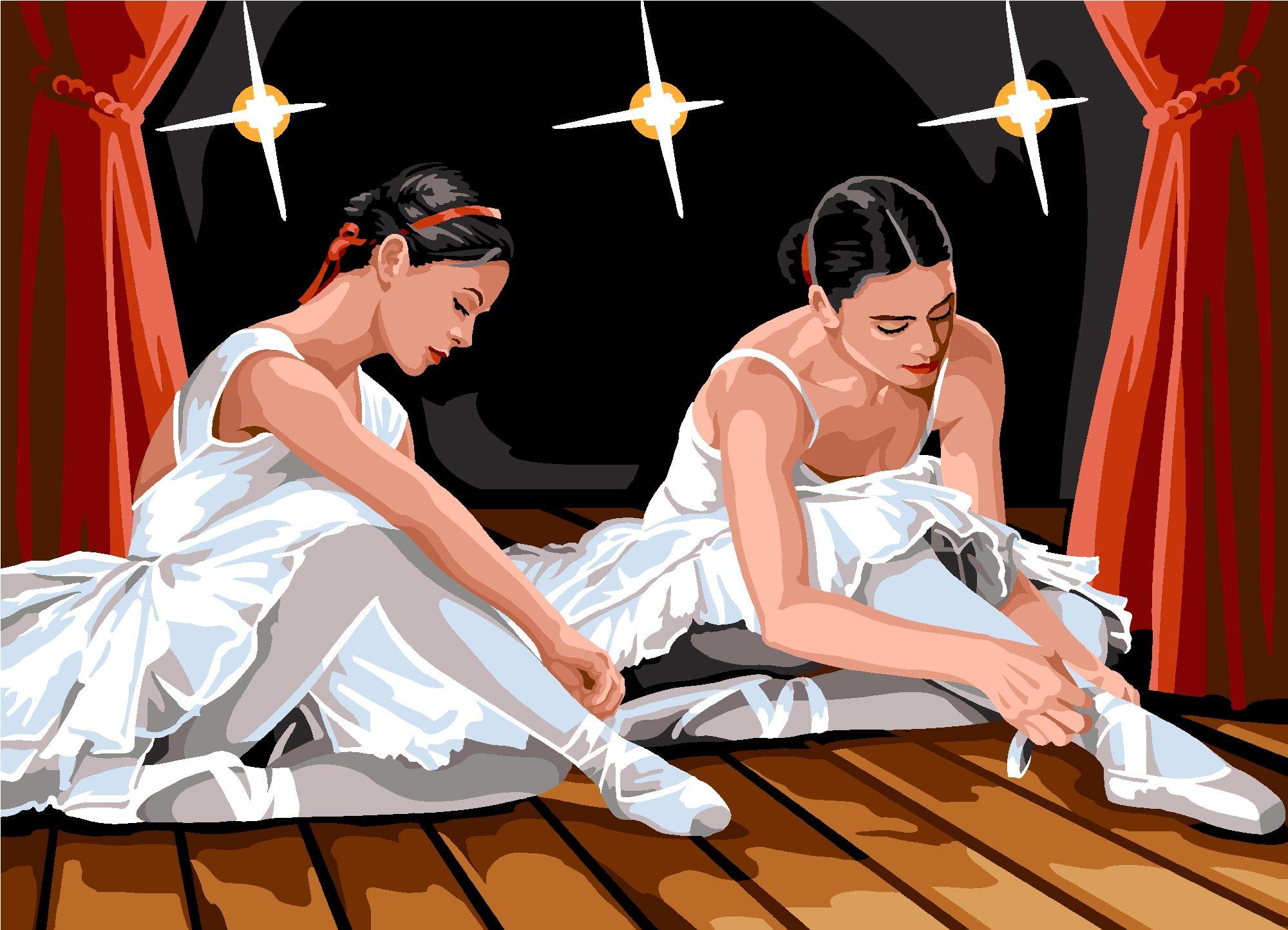 SEG de ParisTapestry/Needlepoint Kit – Ballet Shoes (Les Chaussons)