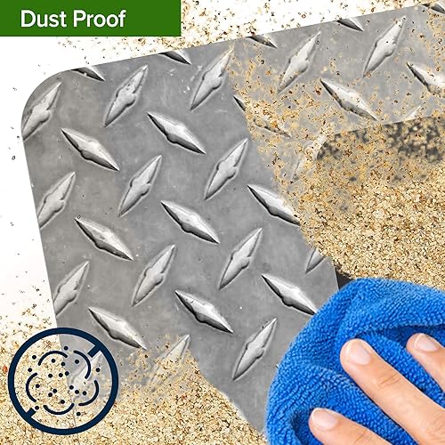 Miniatura 304 de My Sign Center - Letrero personalizado, 11 colores de fuente, 13 estilos de fuente, 4 opciones de agujero, 22 tamaños, 8 x 32 pulgadas, sin óxido,