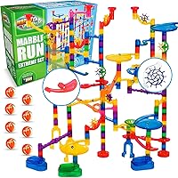 Vista 11 de Juguete translúcido Marble Genius, 85 piezas + 15 canicas de vidrio