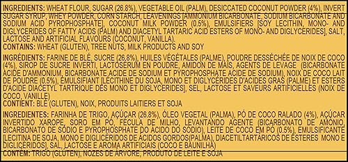 Miniatura 3 de BRITANNIA Nice Time - 2.8 onzas (2.82 oz) – Deliciosa galleta de coco crujiente – Snacks favoritos para el desayuno y la hora del té – Halal y