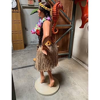 Amazon.com: LM Treasures Hawaiian Hula Girl Life Size Statue