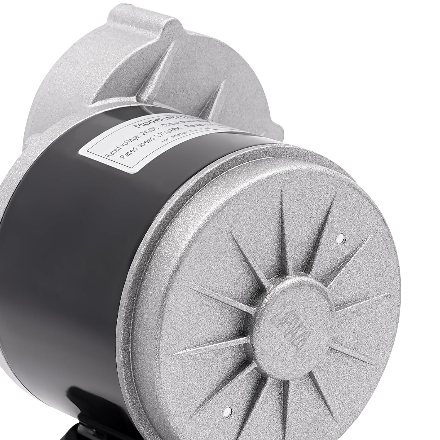 Gear Reduction Electric Motor, 24V 350W Brushed Pure Copper Motor MY1016Z 2750RPM Gear Reduction Brushed Electric Motors for Scooters, E-Bikes, Electric Cars, Tricycles (24V)