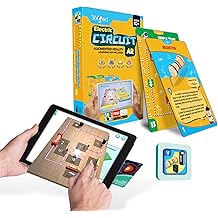 STEM Circuits Learning Kit for Kids | Hands-On Electronics Projects with Augmented Reality Educational Flashcards | Homeschool &amp; Classroom Science Activity with Learning App