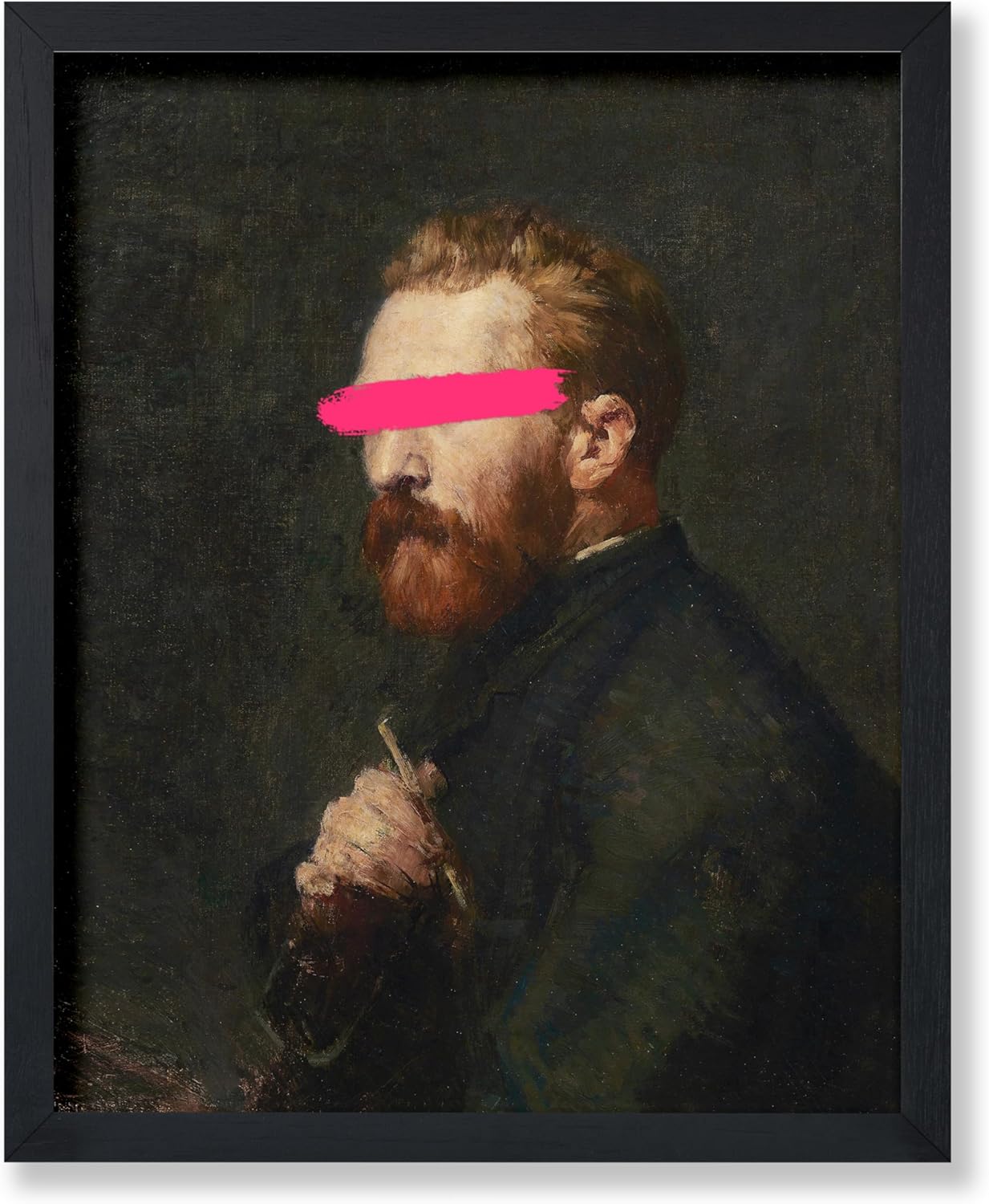 Poster Master Portrait of Vincent van Gogh Painting Print - Baroque Poster - Altered & Pop Art - Gift for Men & Women - Decor for Bedroom, Living Room or Office - 16x20 Unframed Wall Art