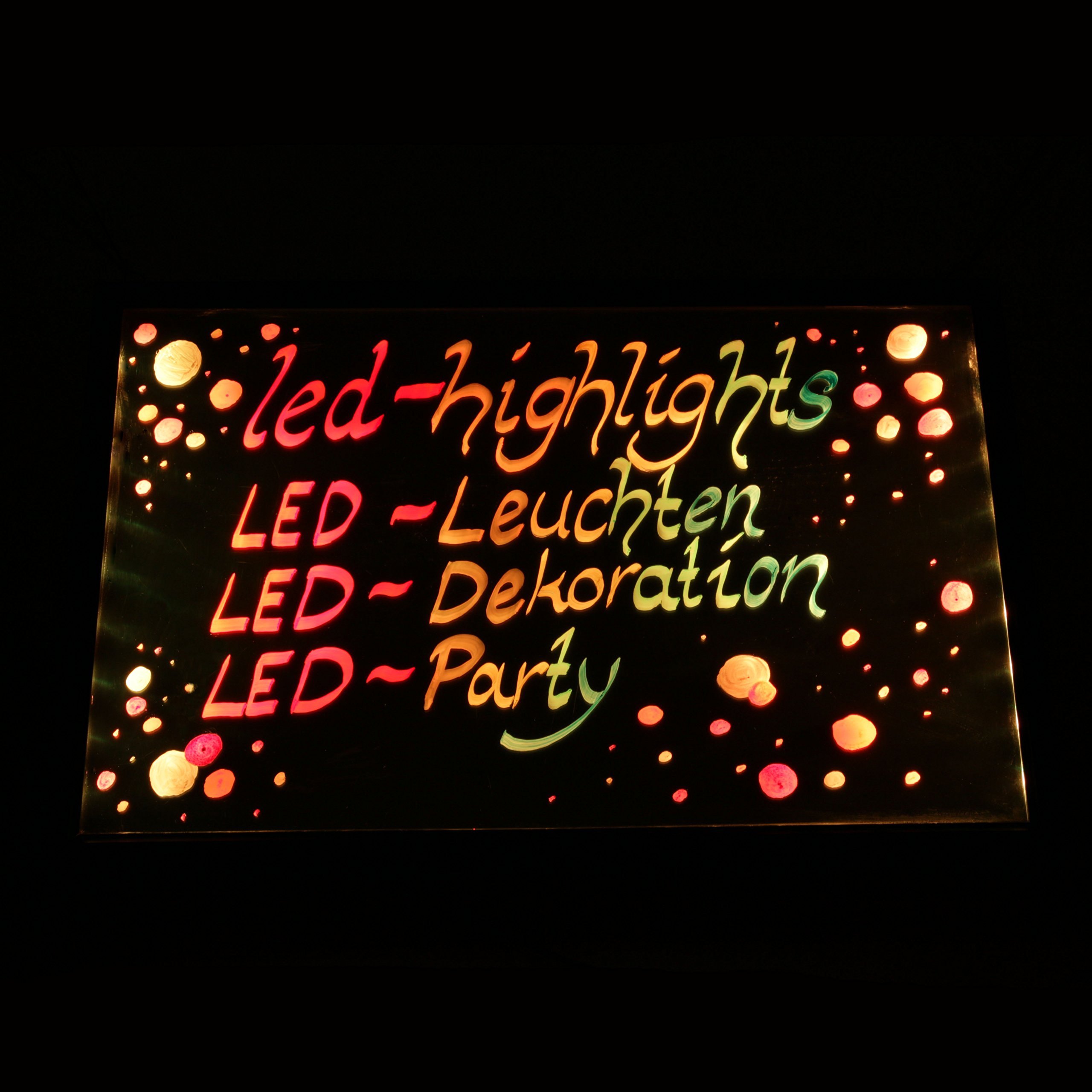Werbetafel Led Reklame Tafel 60 x 40 cm Fernbedienung 7 Farben Leuchttafel Werbeschild 8 Neon Stifte Buchstaben Bunt Beschreibbar Licht Box