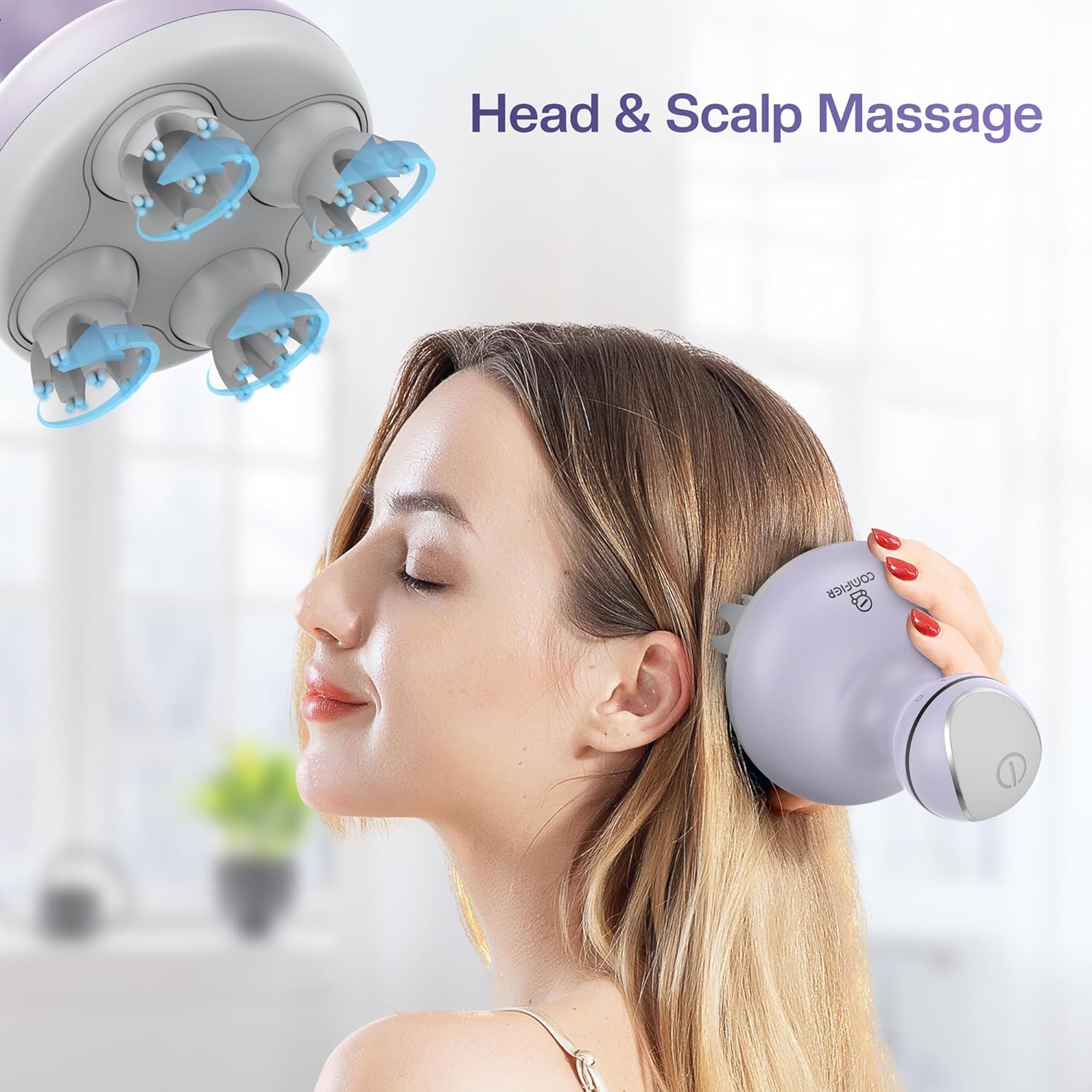 Cordless Head Massager