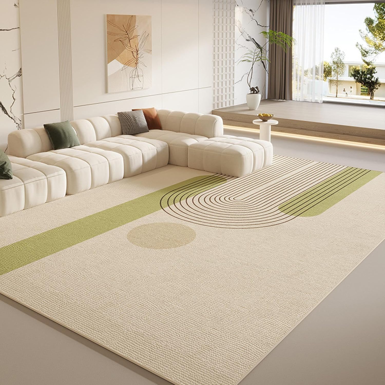 Luxury Carpet for Living Room Bedroom, Large Area Rug Indoor Outdoor, Tatami Mat Home Decor Floor Cover(80CMx120CM/GHZ-3)