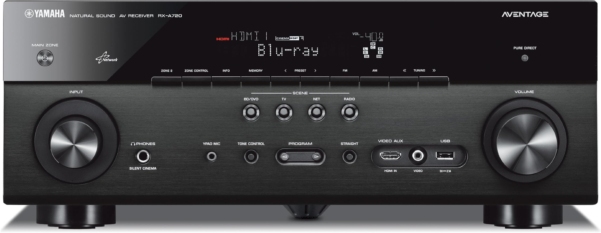 Yamaha Rx-a720 7.2- Channel Network Aventage Av Receiver (Discontinued by Manufacturer)