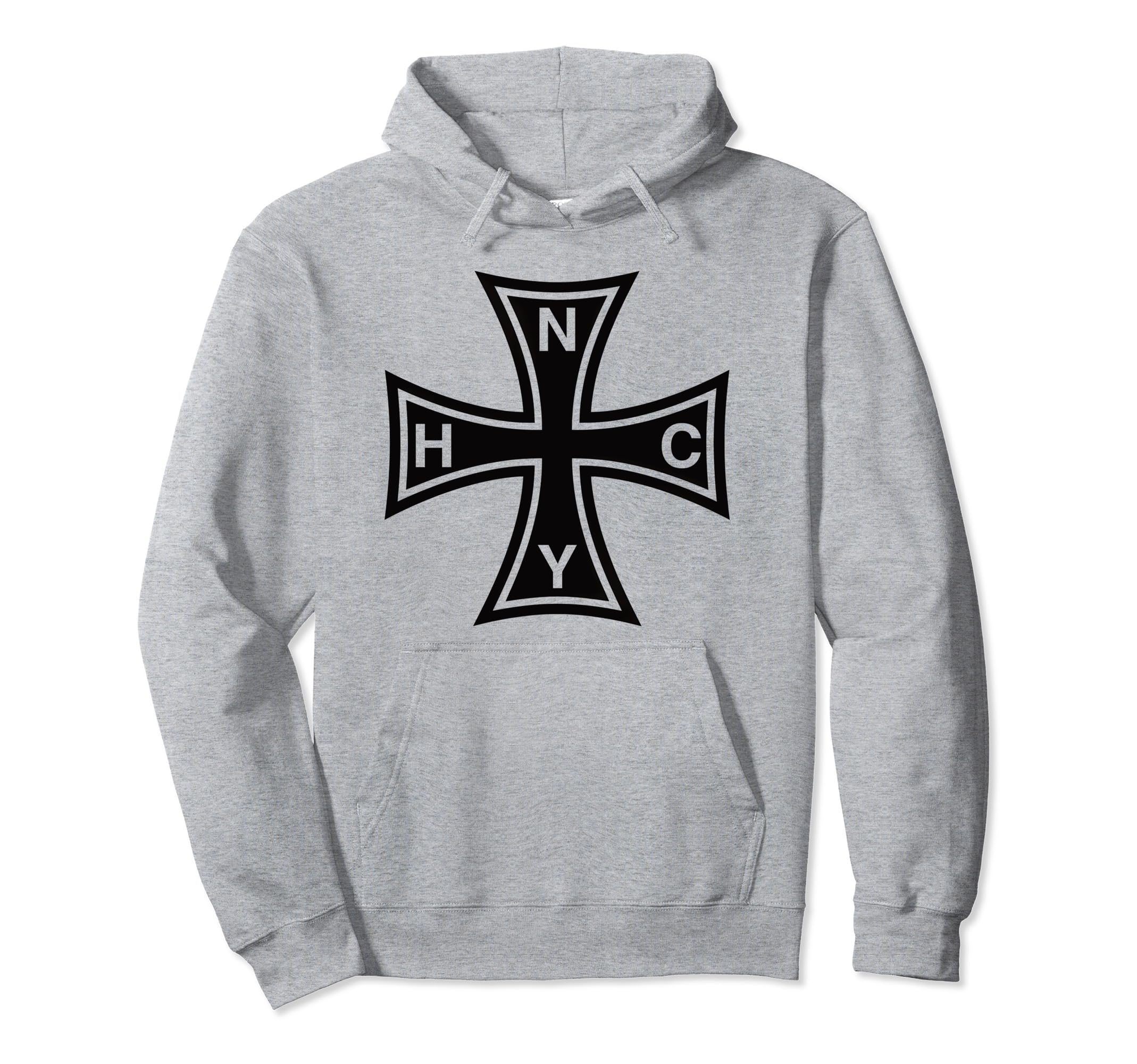 Amazon | NEW YORK Hardcore Iron Cross NYHC パーカー | トレーナー 