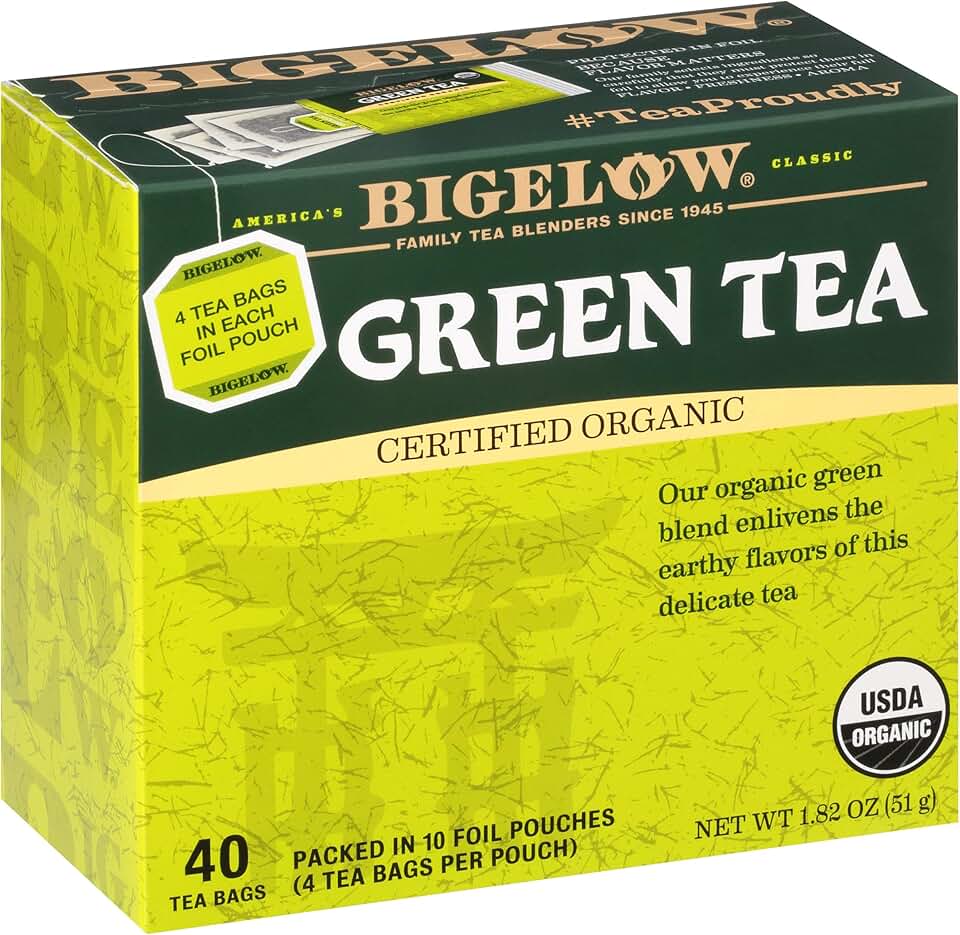 organic decaf green tea bags