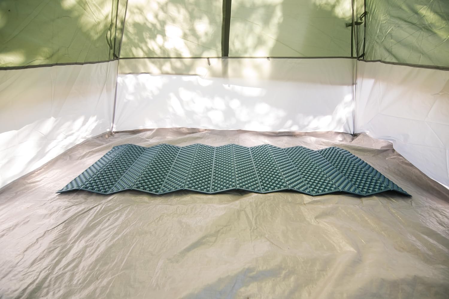 Foam Fold Sleeping Pad | Lightweight Insulation & Comfort for Camping and Backpacking | Blue
