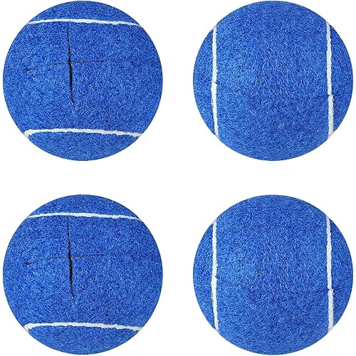 Walker Tennis Balls Precut Walker Tennis Ball Glides Universal Walkers Legs Precut Glide Balls Heavy Duty Walker Accessories Long Lasting for Furniture Legs and Floor Protection