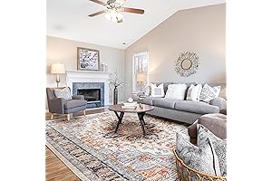 BESTSWEETIE Vintage Rugs 9x12 Persian Boho Area Rugs