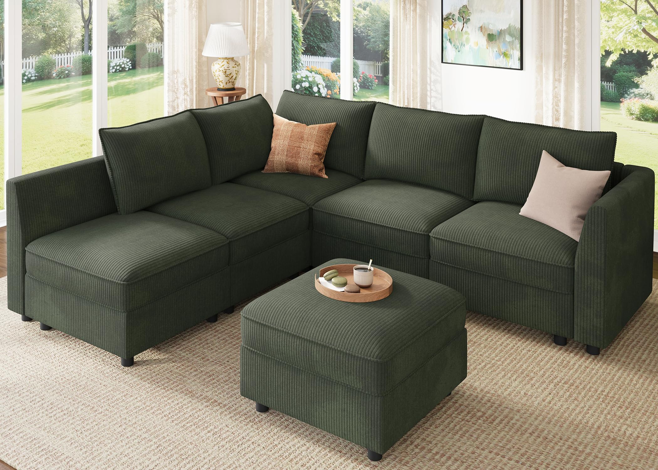 HONBAY Modular Sleeper Sofa