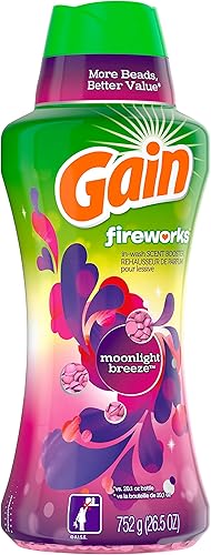 Miniatura 2 de Gain Cuentas potenciadoras de aroma de fuegos artificiales en lavado brisa de luz de luna 265 onzas