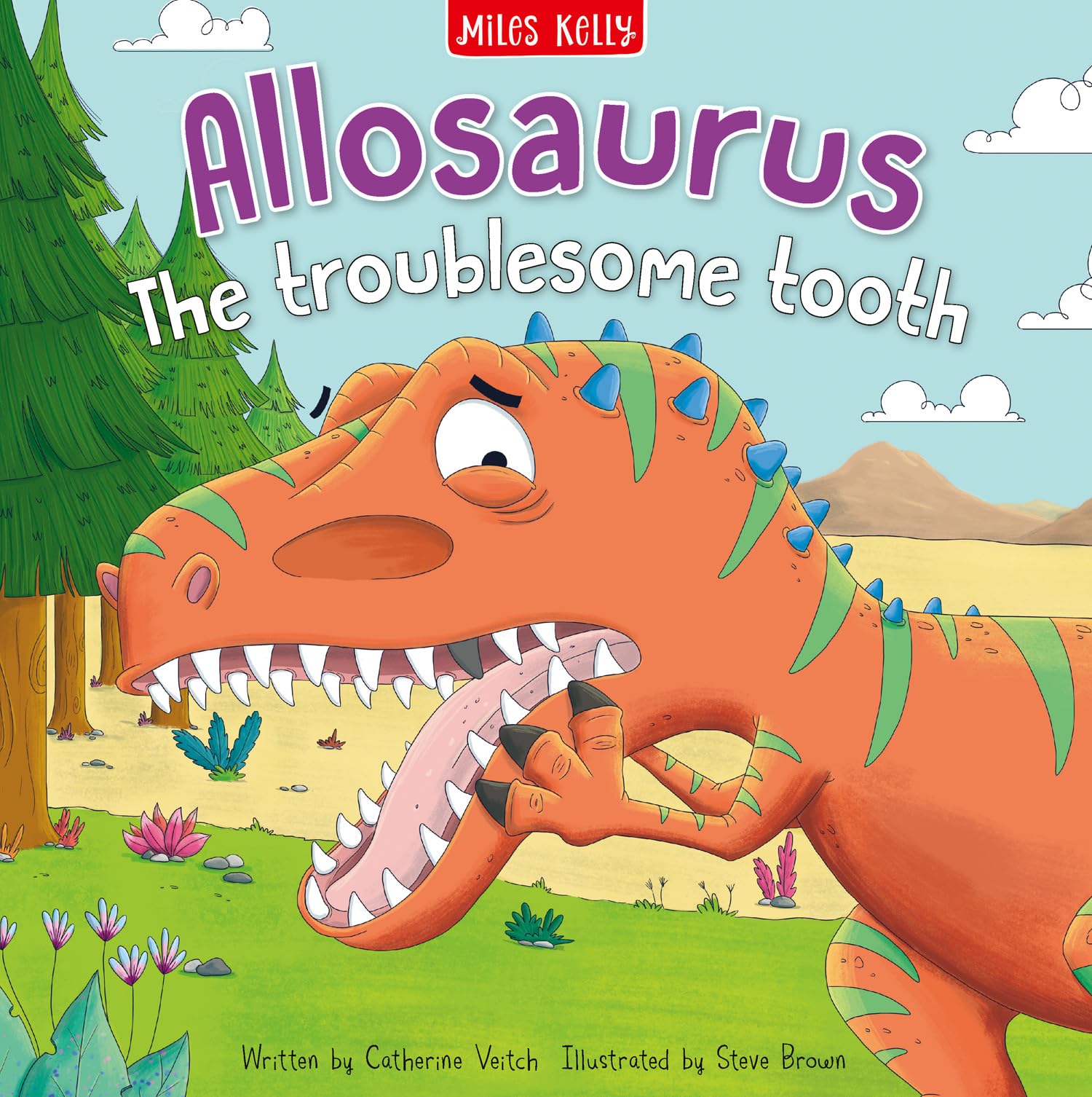Dinosaur Adventures: Allosaurus The troublesome tooth: An illustrated dinosaur story with stunning pictures great for children ages 3 to 5