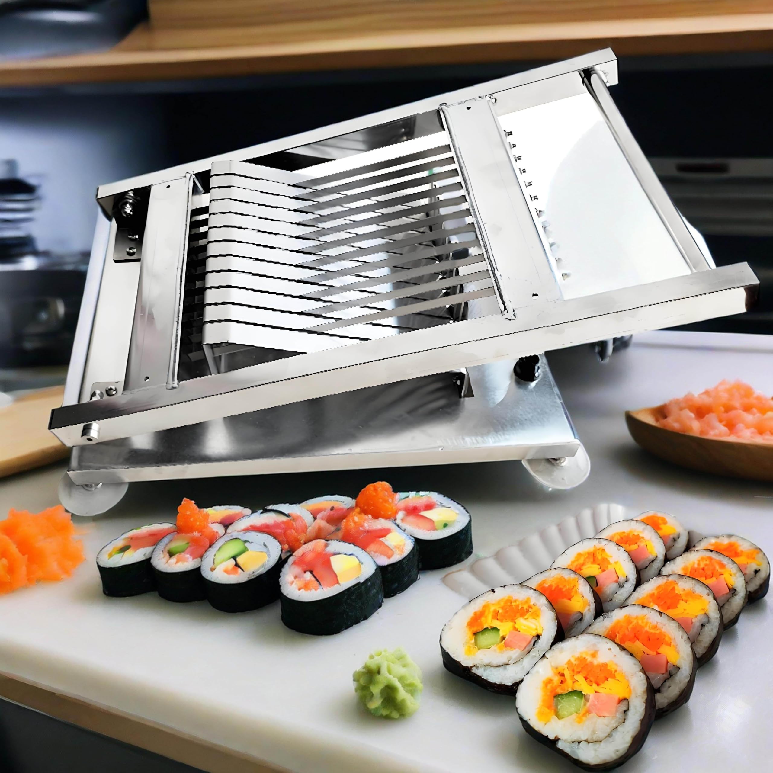 Machine de découpe manuelle à sushis : la solution pour couper sans écraser