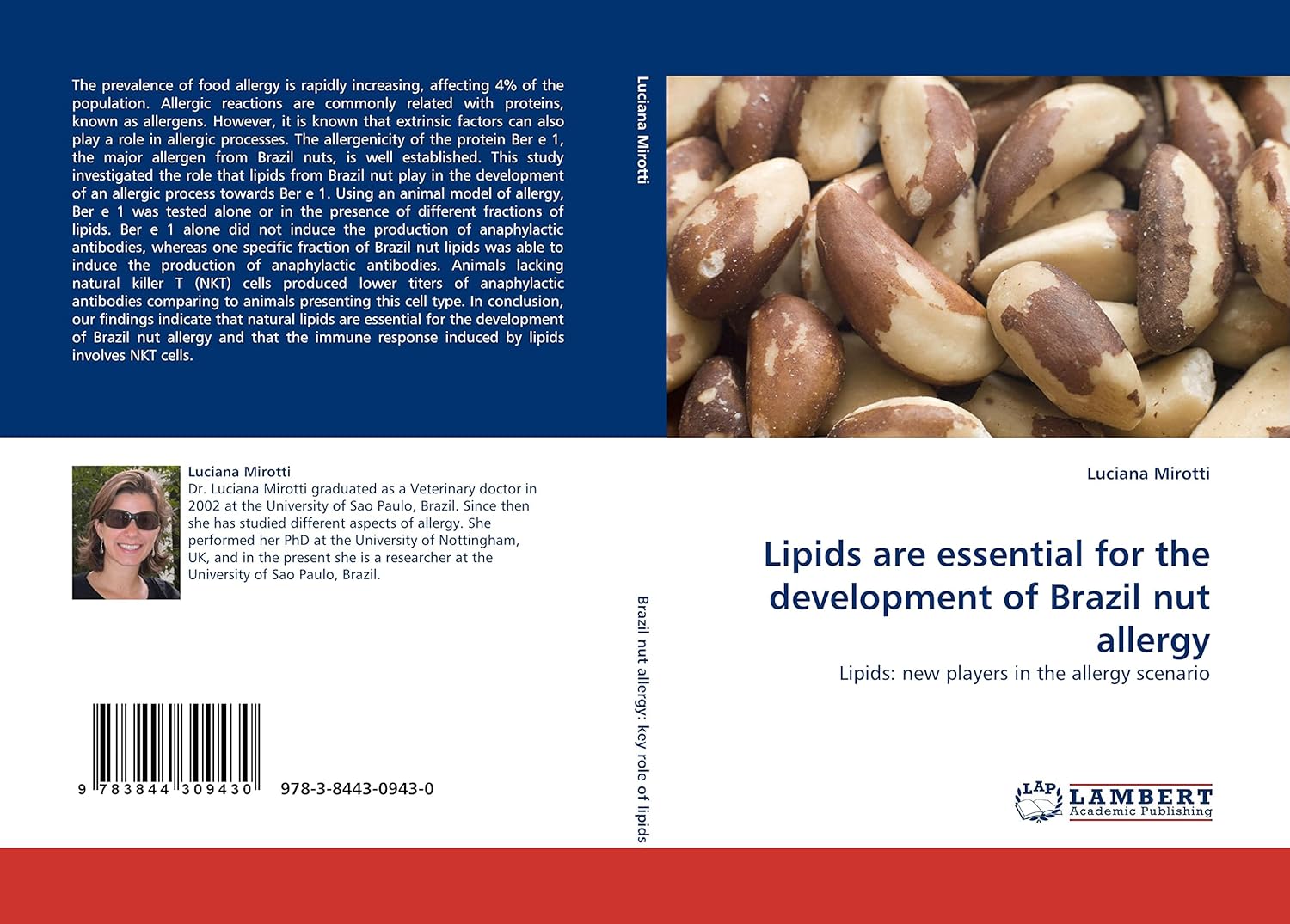 Lipids are essential for the development of Brazil nut allergy Lipids