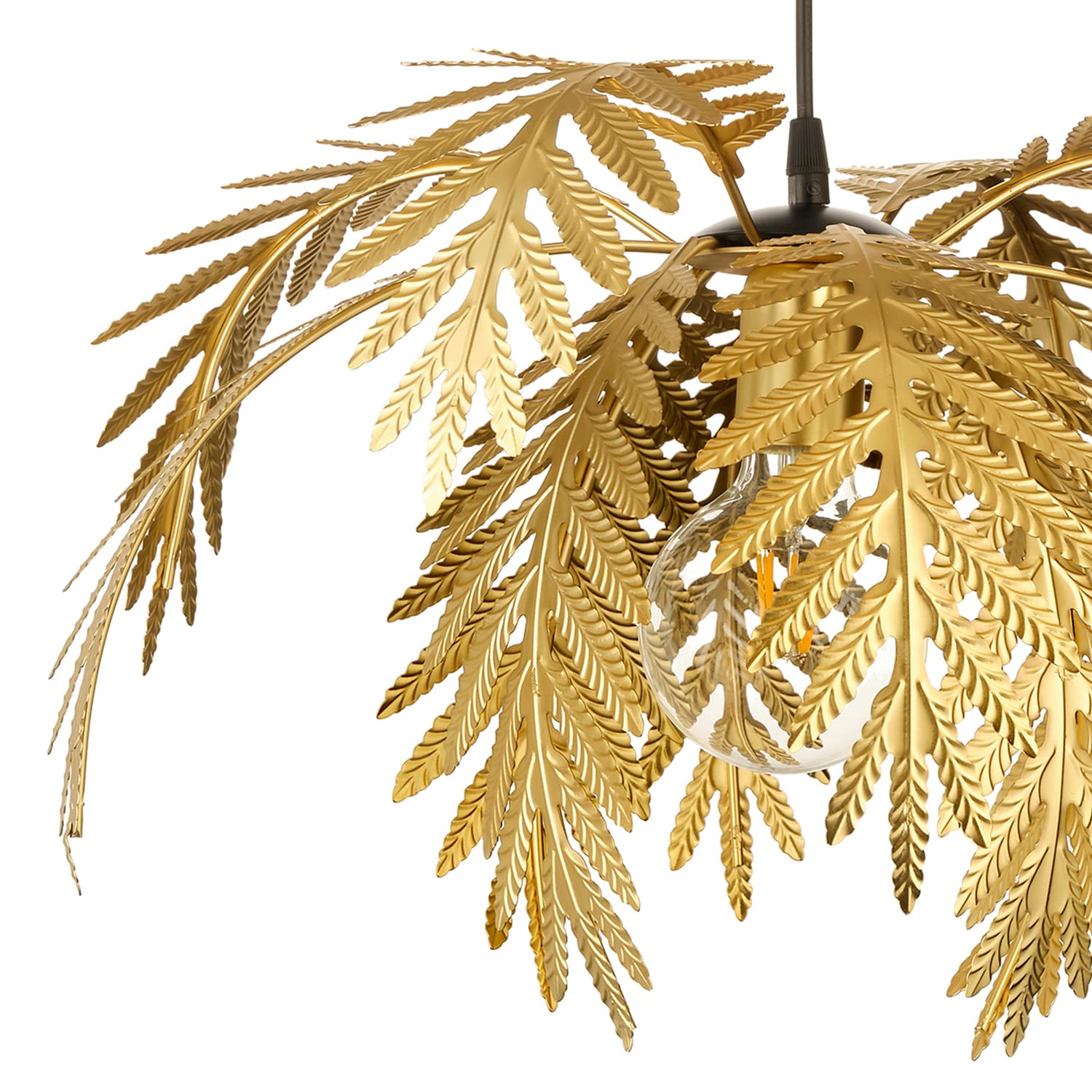ONLI SOSPENSIONE DUBAI 1 LUCE COL. OTTONE/NERO